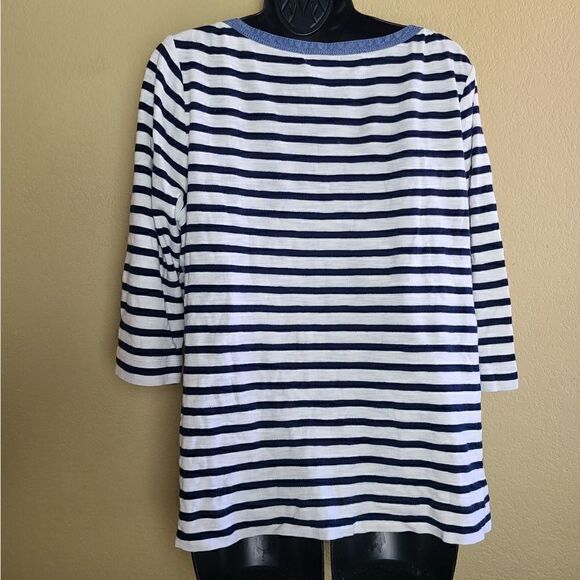 Lauren Jeans Co. Striped Shirt - Picture 6 of 8